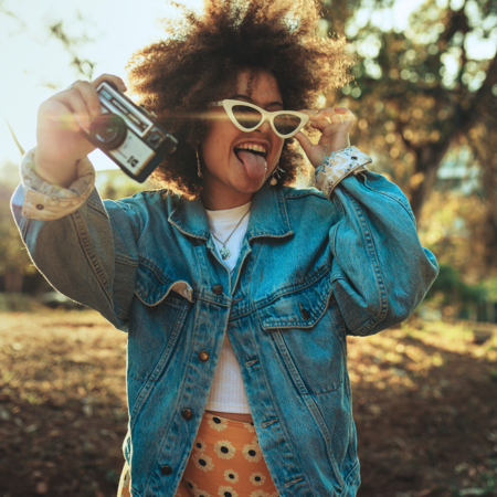 Cheerful playlist artwork